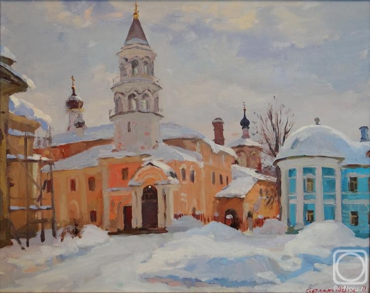 Shevchuk Svetlana. Bell tower of Boris and Gleb monastery
