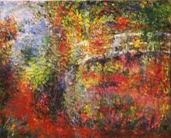 Monet's motif. Afternoon