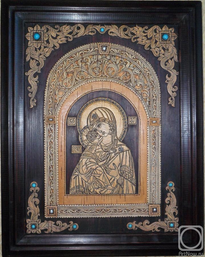 Piankov Alexsandr. Image of Our Lady of Vladimir