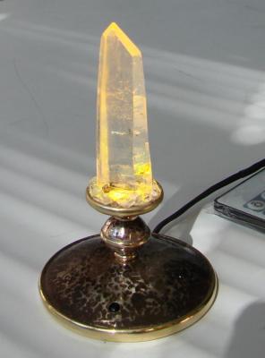 Crystal lamp. Jukov Viktor