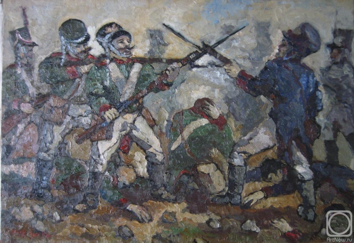Rogov Vitaly. Borodino August 1812. Glory to the Russian soldier! (plot 3)