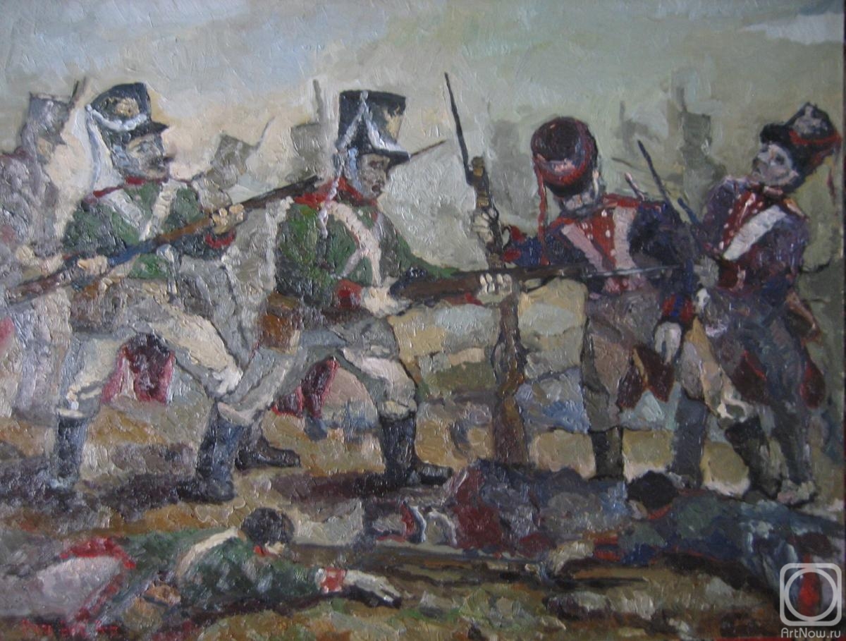 Rogov Vitaly. Borodino August 1812. Glory to the Russian soldier! (plot 4)