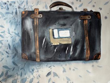 Old suitcase. Petrovskaya Irina