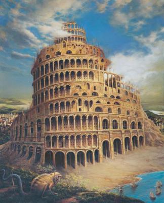 The Tower of Babel. Mescheriakov Pavel