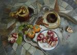 Panov Eduard. Coffee and pomegranate