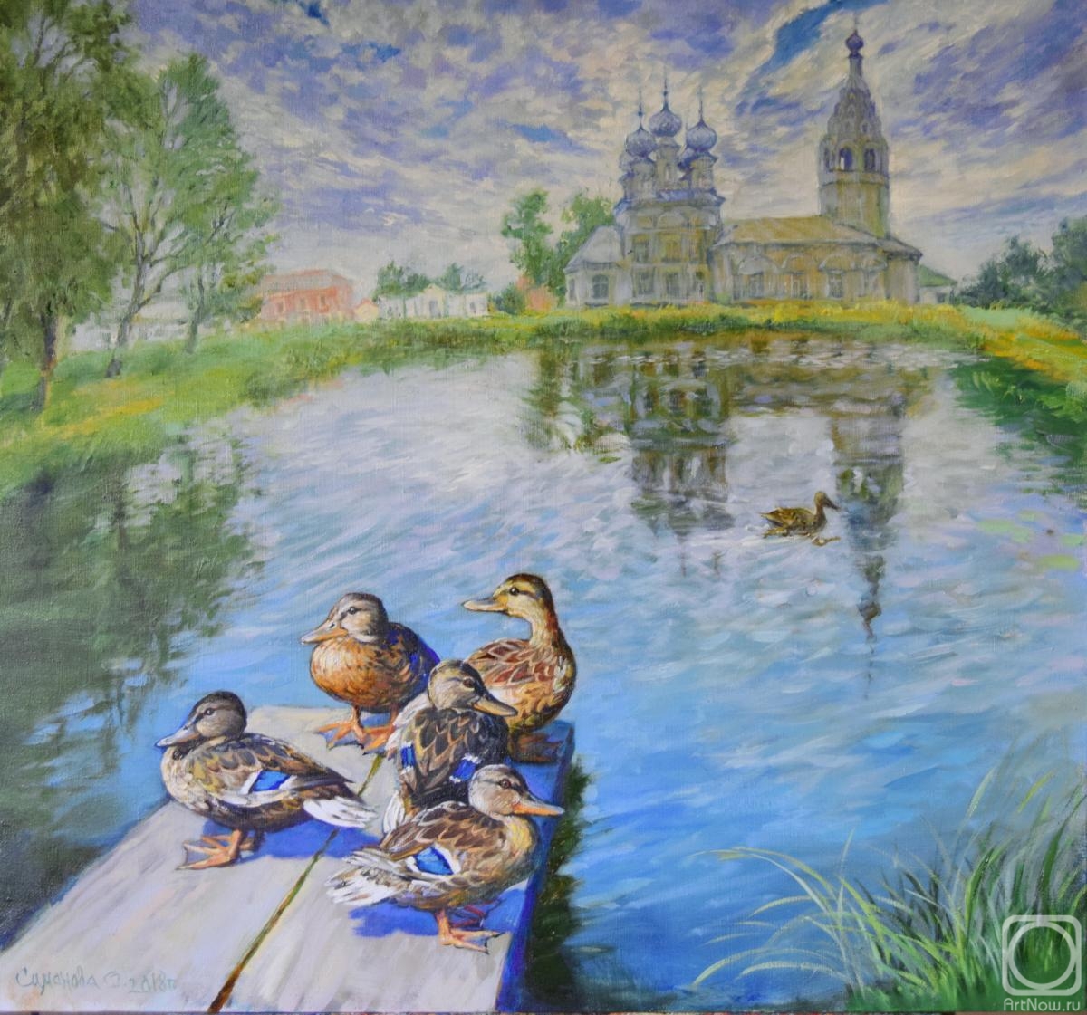 Simonova Olga. Ducks. Susanino