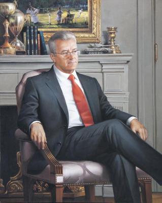 Portrait of the Governor of the Penza region Ivan Aleksandrovich Belozertsev
