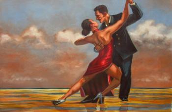 Passionate tango. Kamskij Savelij