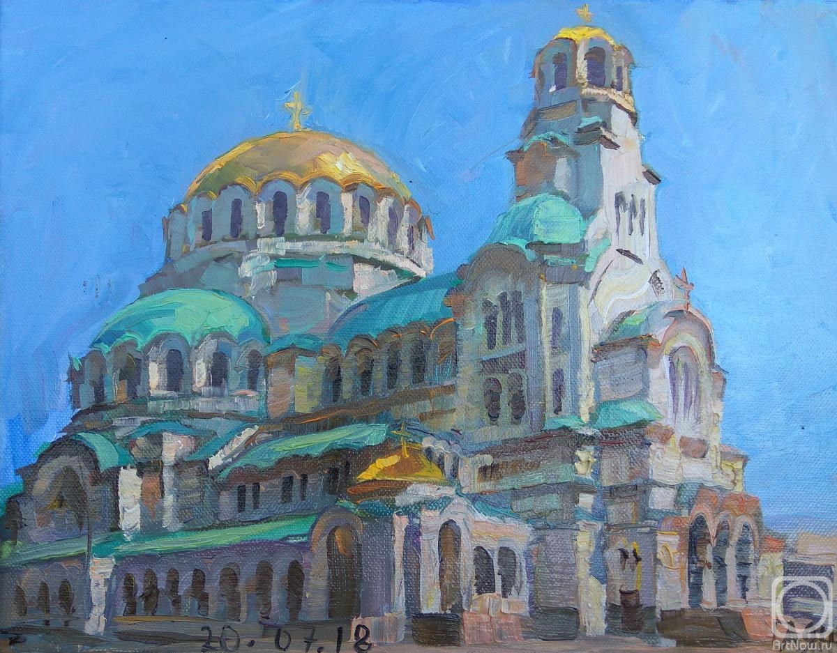 Dobrovolskaya Gayane. Sofia, Alexander Nevsky Temple