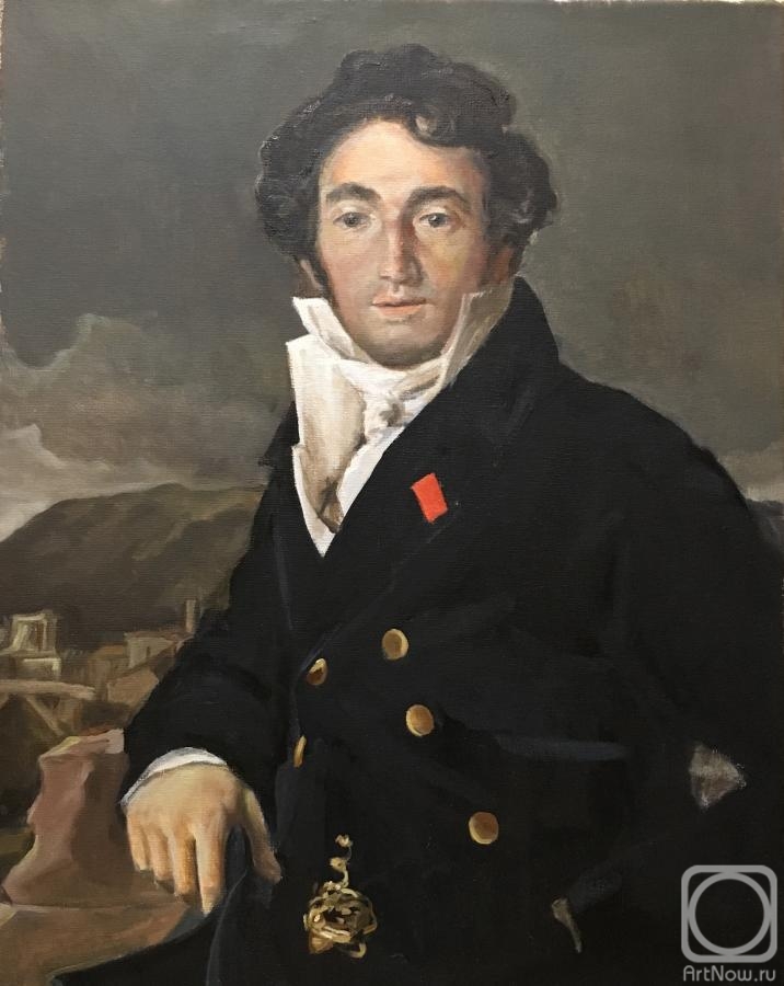 Chistiakov Vsevolod. Jean Auguste Dominique Ingres "Charles Cordier"