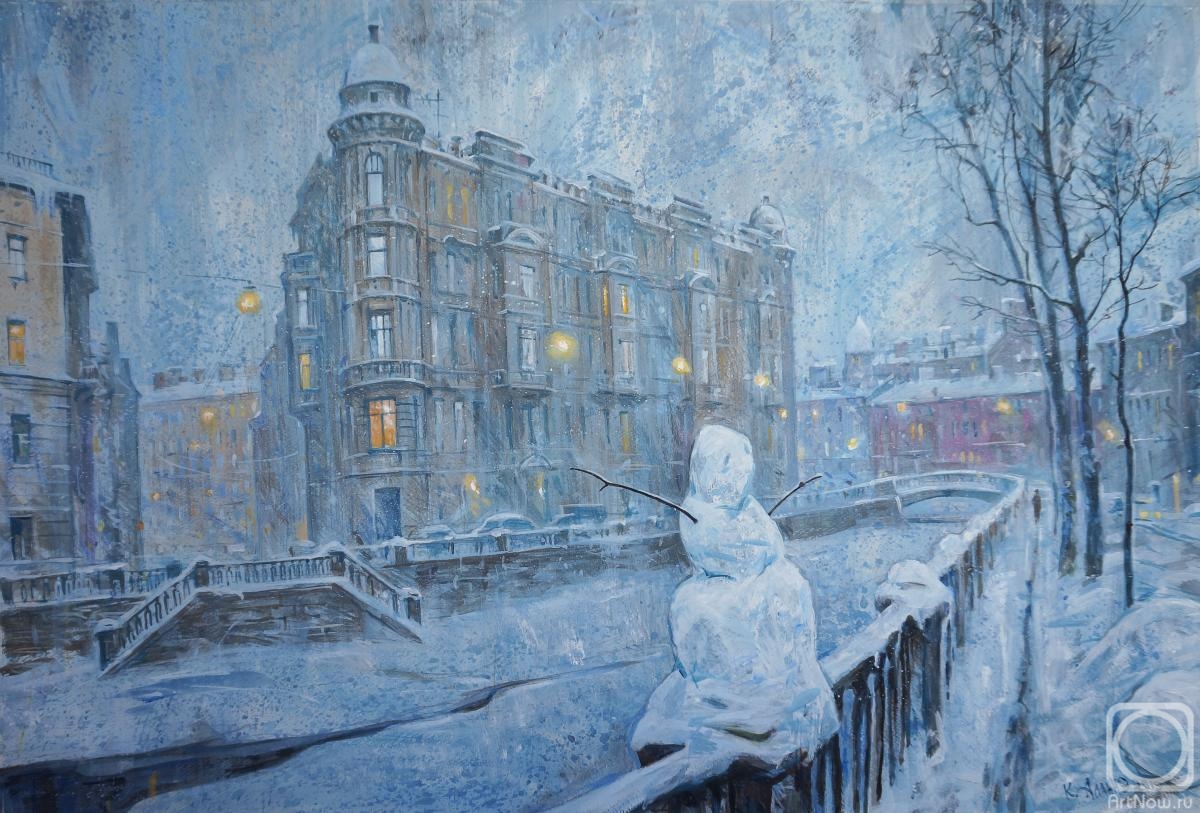 Alanne Kirill. Snows of St. Petersburg