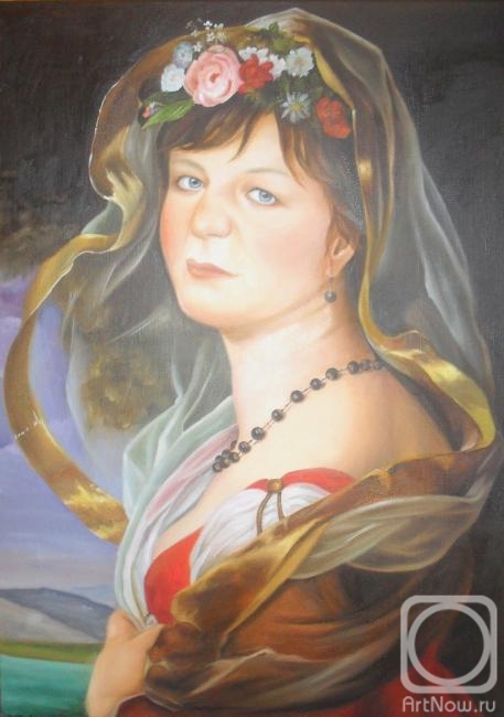 Guzva Ludmila. Portrait of Alevtina