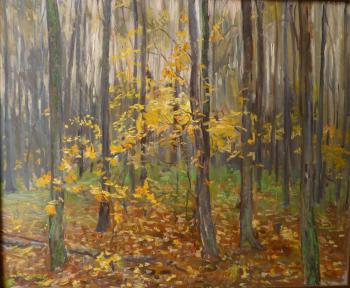 Autumn in the forest. Komov Alexey