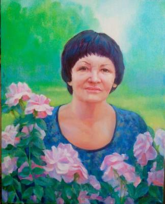 portrait as a gift. Luchkina Olga
