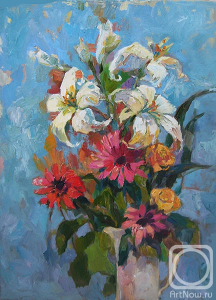 Bocharova Anna. Bouquet with lilies