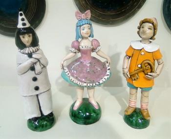 Pierrot, Malvina and Pinocchio