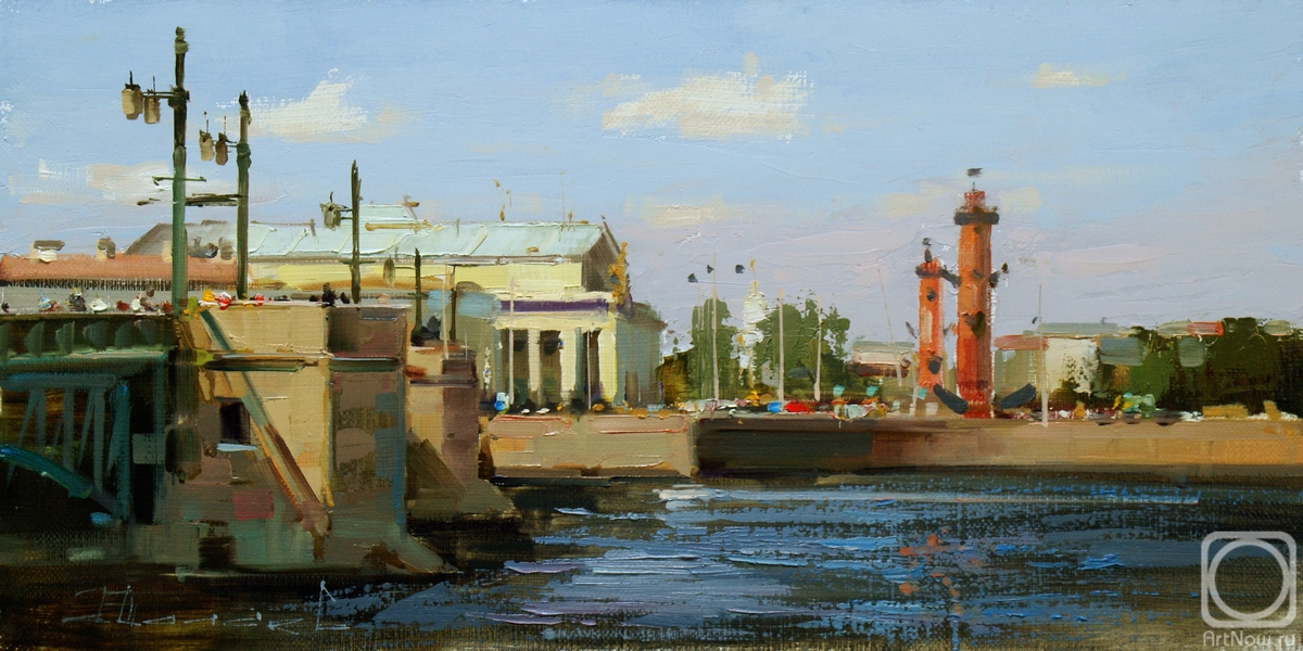 Shalaev Alexey. It's a wonderful day for a walk. St. Petersburg, Palace Emb