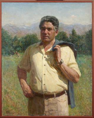 Portrait of Chingiz Aitmatov