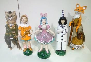 Characters of the fairy tale "Pinocchio"