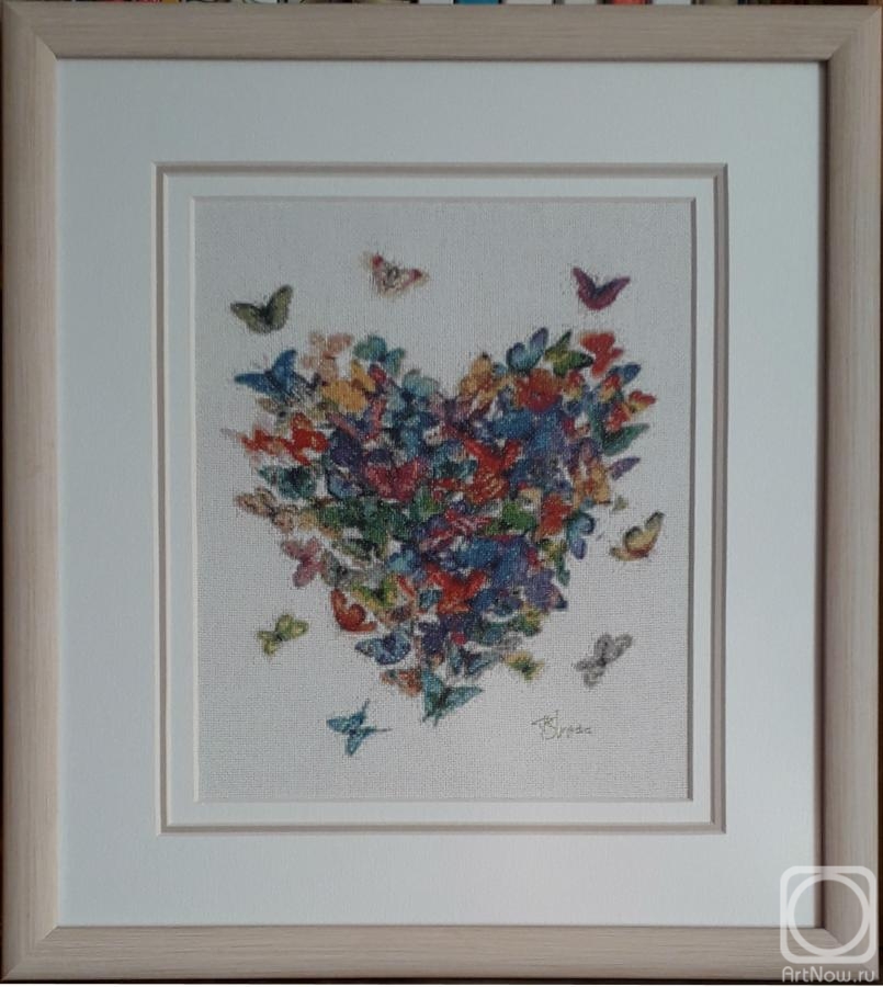 Strykava Tatsiana. Heart of butterflies