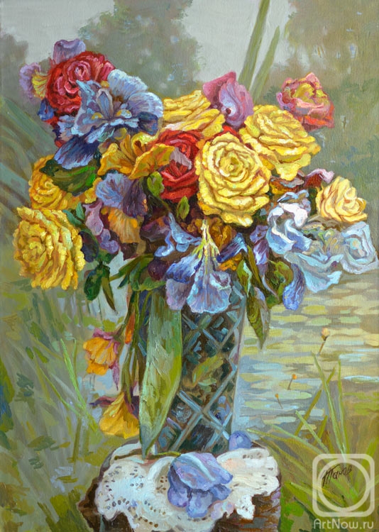 Panov Eduard. Golden roses