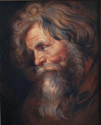Rubens's copy "Head of the old man"