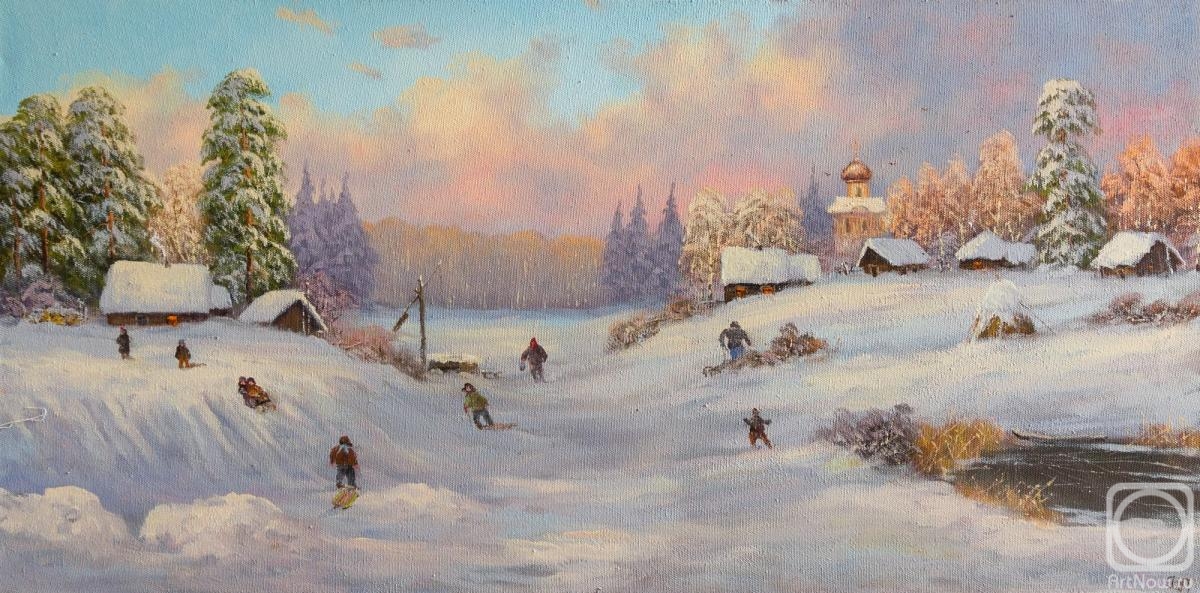 Lyamin Nikolay. Winter Fun Village