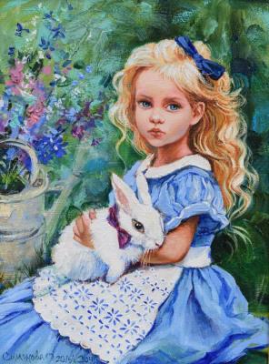 Alice and the White Rabbit. Simonova Olga