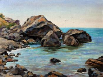Stones by the sea. Crimea. Norenko Anastasya