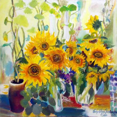 Sunflowers (1). Petrovskaya-Petovraji Olga