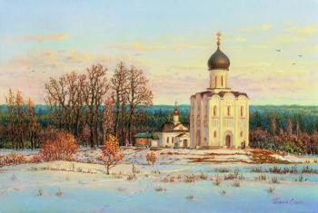 Church of the Intercession on the Nerl. Evening March