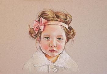 Portrait of a girl. Pomazkova Viktoria