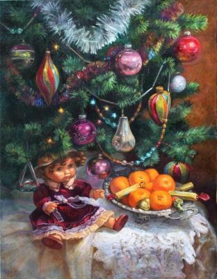Under the Christmas tree (New year). Shumakova Elena