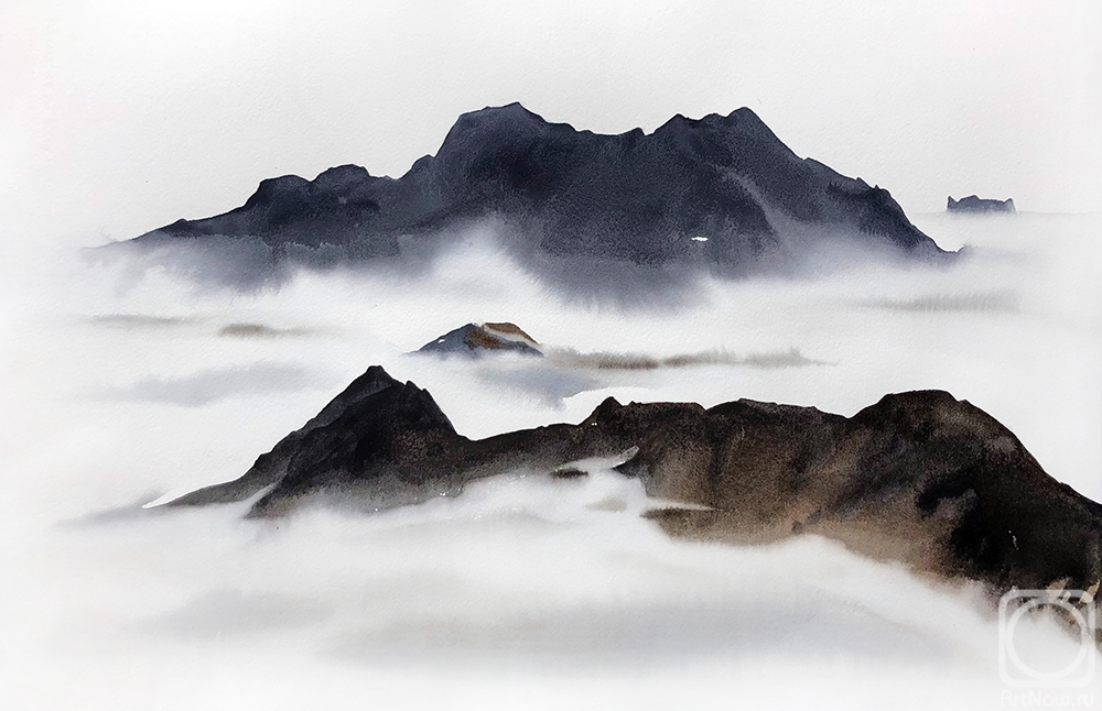 Abramova Tatyana. Landscape n.34_in the clouds