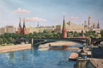 View of the Kremlin from the Patriarchal Bridge. Romm Alexandr