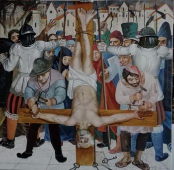 The crucifixion of St. Peter. Akimov Vladimir