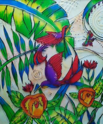 Birds in the garden of Eden. Panifodova Polina
