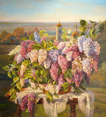 Lilac with lace ( ). Panov Eduard
