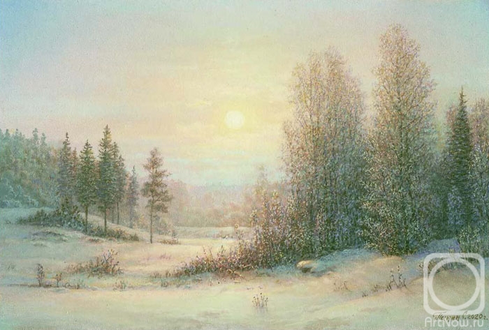 Panin Sergey. Winter morning