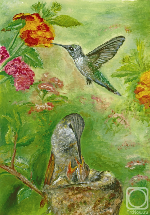 Dovbysh Yuliya. Hummingbird