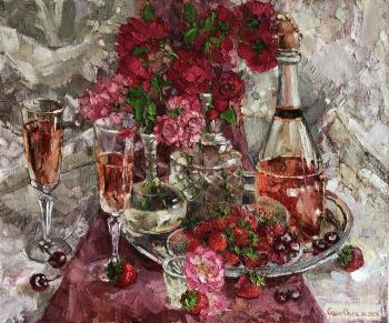 Bouquet Of Pink Champagne. Sedyh Olga