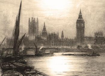 Views of Westminster. Kolotikhin Mikhail