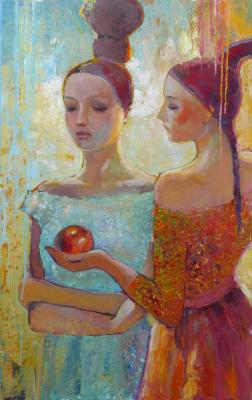 Girls with Apple