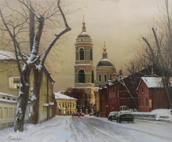 Walking along the snow-covered streets ... Taganka. Kamskij Savelij