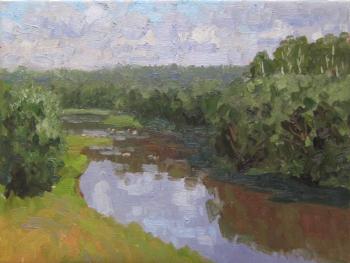 Tikhvinka River (etude) (). Chertov Sergey