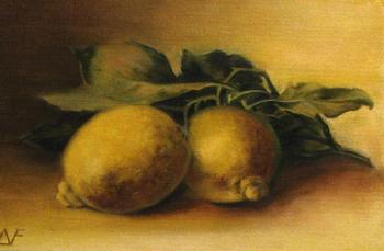 Lemons, copy of Catharina Klein. Fomina Lyudmila