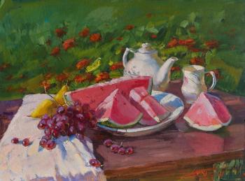 Still life with watermelon (Staging). Yurgin Alexander