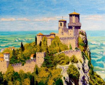 Towers of San Marino. Tululay Alexey