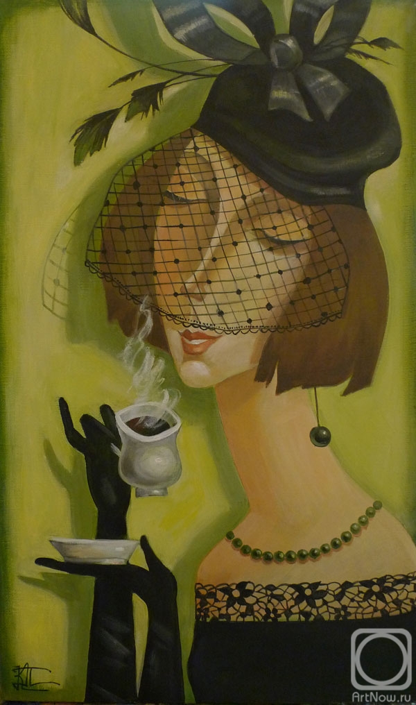 Panina Kira. Evening coffee