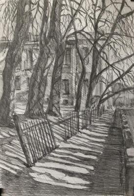 Petersburg sketches, autumn in the city